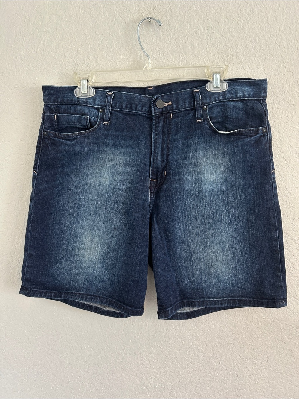 Calvin Klein Jeans Dark Blue Denim Shorts